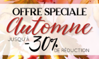 Offre spéciale automne réduction weekend