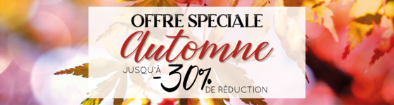 Offre spéciale automne réduction weekend